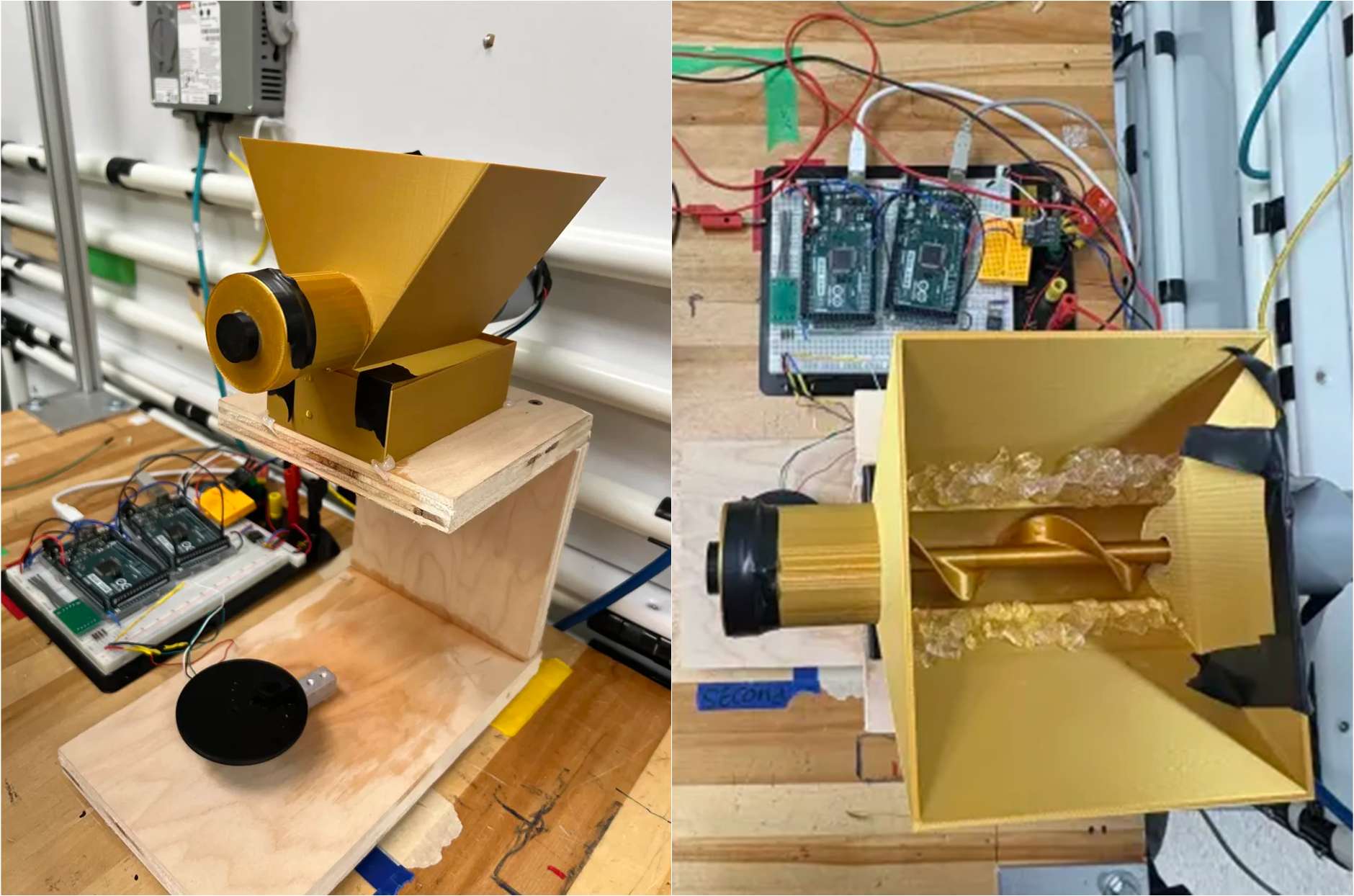Robotic bartender hopper assembly