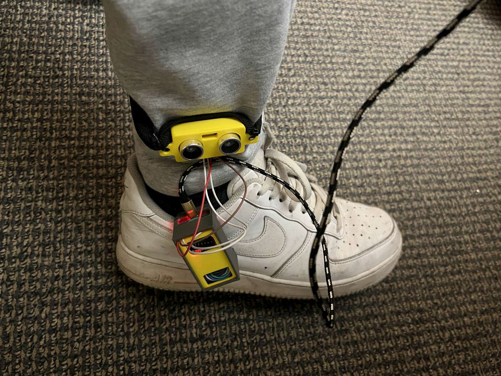 Real-time football tracker wearable
